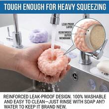 1PC Ice Skin Sand Stress Ball, Crunchy Fidget Squeeze Toy For Anxiety & ADHD, Party Classroom Gift - 1 - View 3
