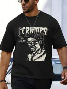 Grands Formats T-Shirts Hommes - Noir - Voir 1