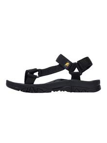 CAMEL CROWN Sandal Olahraga Luar Ruangan Pria, Sandal Pantai Nyaman Anti Selip dan Tahan Aus, Sandal Kasual Ujung Terbuka - Hitam - View 4