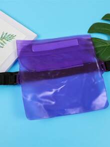 1pc Waterproof Waist Bag, Phone Pouch, Passport And Wallet Waterproof Bag, Suitable For Beach, Boating, Sports, Floating, Waterproof Swimming Bag, Sealed Floating Diving Waist Bag, Waterproof Phone Case, Dry Shoulder Bag, Beach Essential, Waterproof Bag, Suitable For Rafting, Beach, Swimming, Boating, Kayaking, Hiking - Multicolor - View 19
