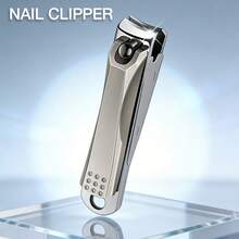 J·FOCUS Stainless Steel Nail Clippers With Built-In Nail File, Sharp Thick Blade Nail Clipper, Ergonomic Non-Slip Manicure Tool For Thick Tough Nails, Portable Nail Trimmer Suitable For Men And Women, Ideal Gift For Daily Home Use - Multicolor - View 7