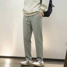 Quần thể thao nam Adidas, quần dài chạy bộ, tập luyện và mặc thường ngày bằng vải dệt. - Màu xanh Ô liu - Xem 4