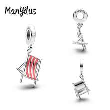 Bộ mặt dây chuyền Manyilus bằng bạc Sterling 925 chủ đề biển mùa hè, hình ảnh động vật biển, rùa, cá heo đính đá CZ, phù hợp với vòng tay và dây chuyền nguyên bản, quà tặng trang sức tự làm cho kỳ nghỉ dành cho phụ nữ. - Nhiều màu - Xem 15
