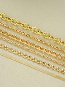 Women Bracelet Sets - Yellow Gold - View 4