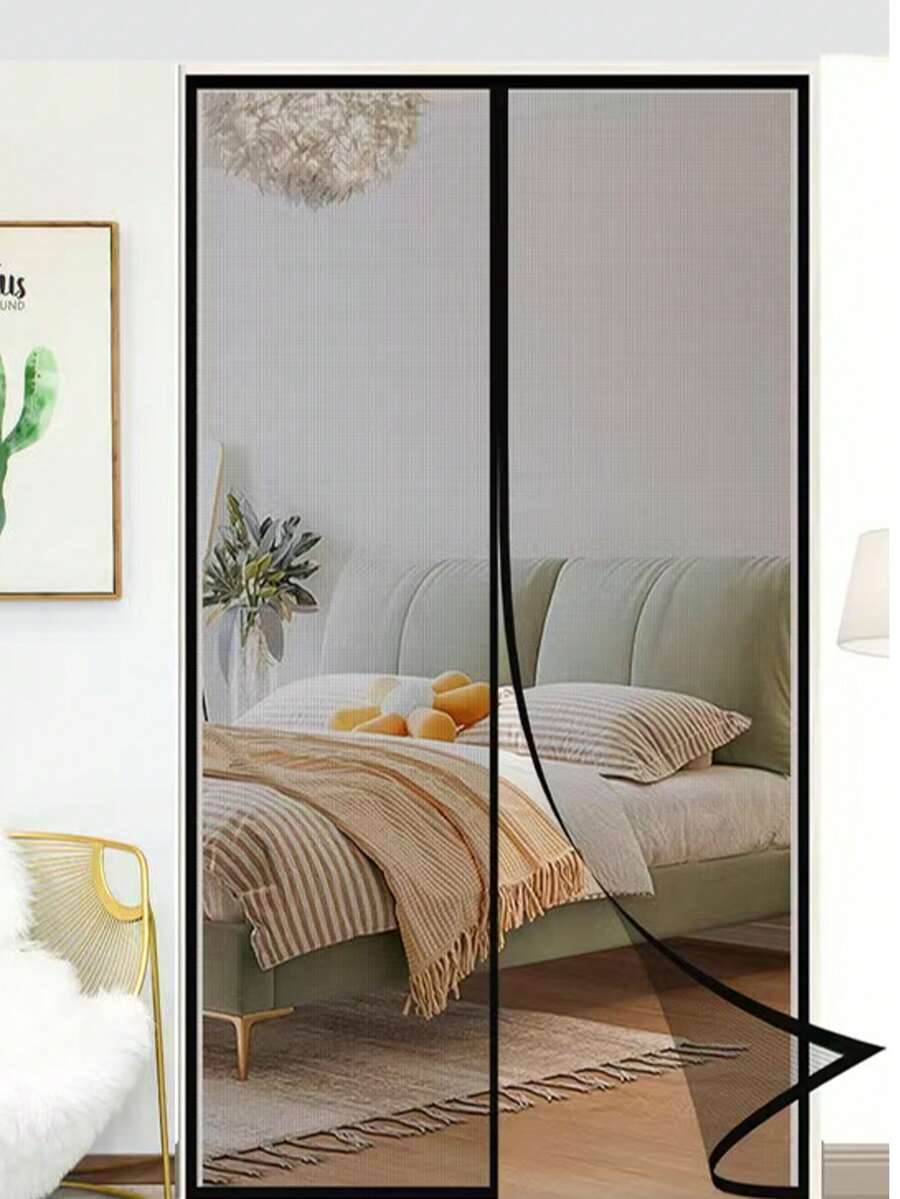 1 Bộ Cửa Lưới Chống Côn Trùng Từ Tính, Loại Cao Cấp, Tự Đóng Kín, Không Cần Dùng Tay, Kích Thước 36 Inch x 82 Inch - A - Xem 1