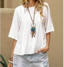 Women Outdoor Shirts - White - View 8