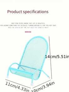 Creative Chair-Shaped Phone Holder - Stable & Weighted Design | Cute Slouchy Desk & Bedside Universal Phone Stand (Suitable For All Seasons) - Multicolor - View 10