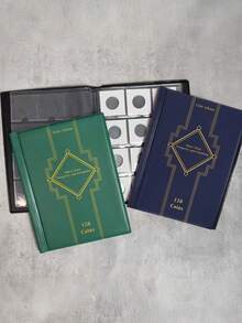 120格硬币收藏册/硬币收纳册/剪贴簿 - 彩色 - 查看 7