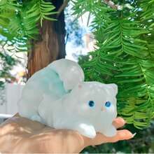 Cute Realistic Persian Cat Soft Squishy Stress Relief Squeeze Toy - Multicolor - View 9