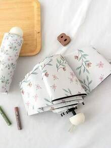 轻便折叠手动伞，时尚简约黑色涂层，防紫外线，适合户外旅行 - 小兰花粉色花朵，春夏精选，伴娘礼物，房间装饰，卧室装饰，海滩，旅行，男女皆宜，度假，可爱小物，母亲节礼物，卧室装饰，花园，厨房装饰，夏季，海滩，旅行必备，房间装饰，软萌可爱，毕业季礼物 - 彩色 - 查看 19