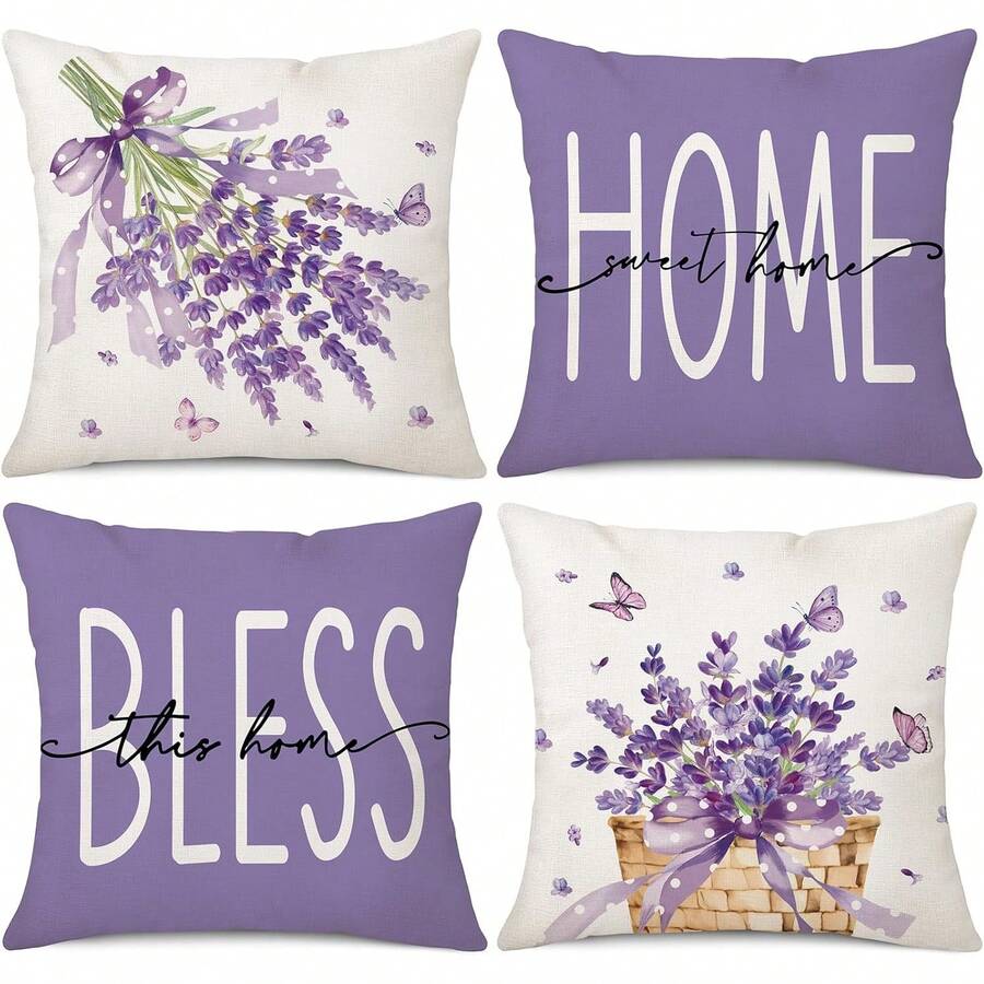 Pillow Case - Purple - View 1