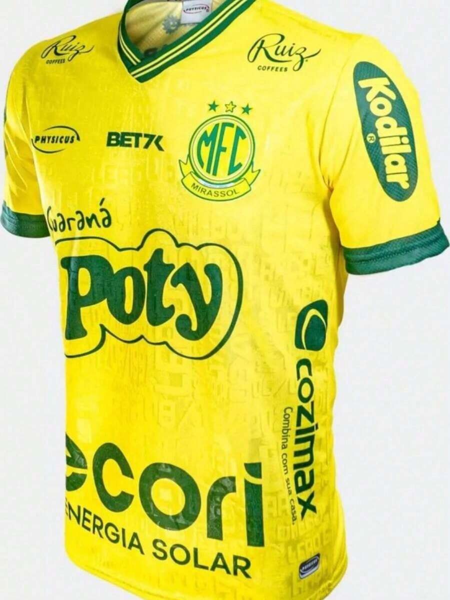 Mirassol Yellow Team Shirt - Uniform Clothing - 黃色 - 查看 1
