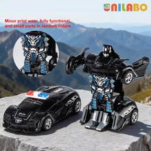 Transforming Race Car Toy - Inertial Sliding Race Car - Automatic Transformation - Great Gift For Boys! Essential For Back To School - Multicolor - View 24