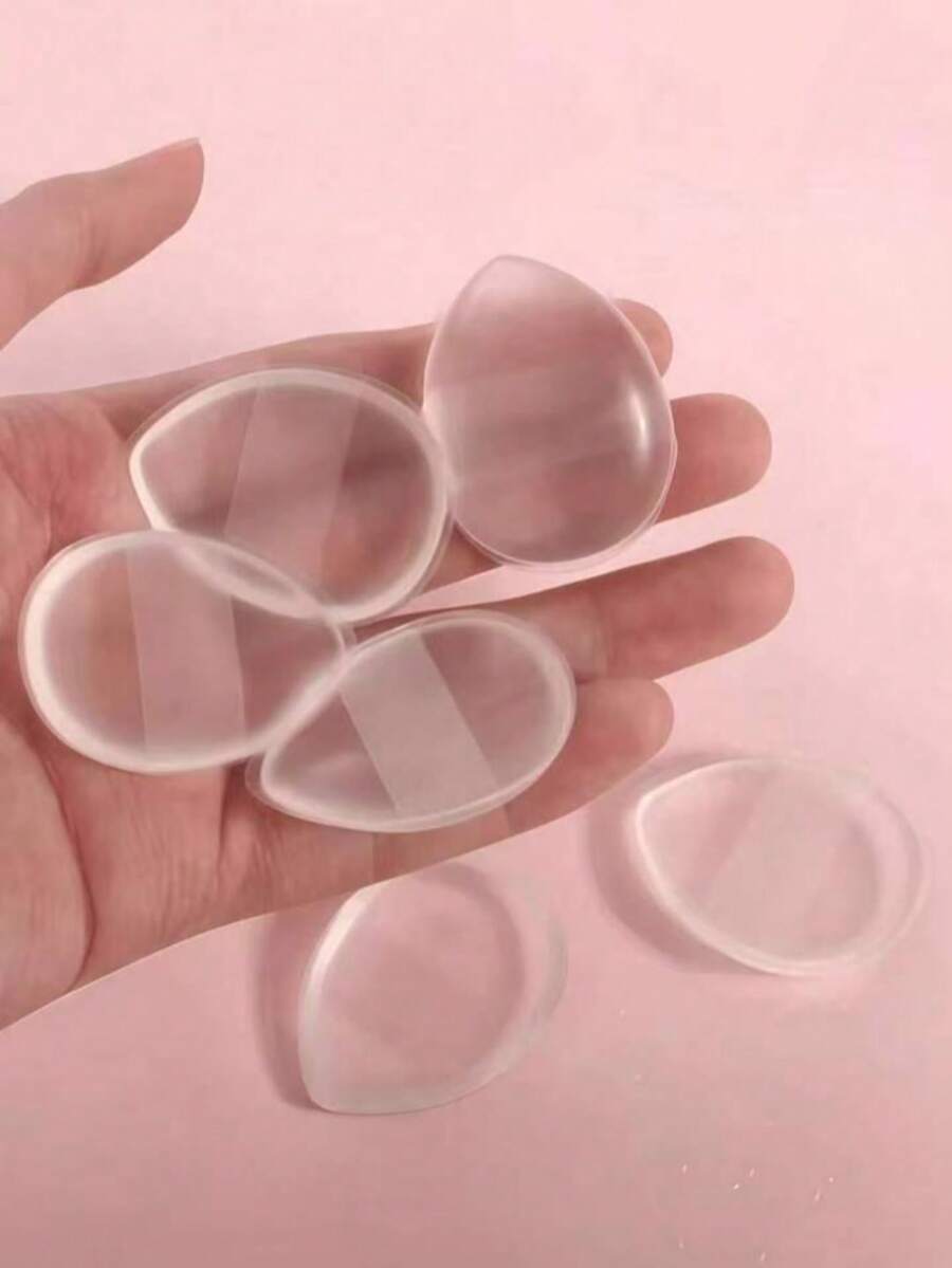 3个装硅胶化妆海绵 | 便携式旅行化妆工具，不吸油 | 遮瑕、粉底，可重复使用和清洗，化妆，便宜，房间装饰，梳妆台，旅行，卧室，化妆配件，粉扑，美妆蛋，散粉扑，化妆海绵，便宜，圣诞礼物，化妆，化妆工具，便宜货，礼物，女士礼物，圣诞礼物，赠品，旅行，便宜货，旅行必备 - 彩色 - 查看 1