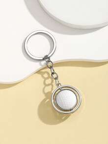 New Arrival Sports Ball Keychains, DIY Handmade Rotating Basketball, Football, Baseball, Volleyball Keychains, World Cup Commemorative Small Gifts, Sports Style Car Key/Bag Decoration, Suitable For Daily Use, Gifts For Friends (Rotatable) Gifts For Mother, Father, Graduation, And Teacher - Multicolor - View 14