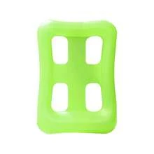1 pieza Flotador inflable de piscina de 4 rejillas reforzado con respaldo, diseño duradero y estable, adecuado para adultos como silla de descanso de piscina al aire libre, hamaca de agua, disponible en múltiples colores - Multicolor - Ver 15