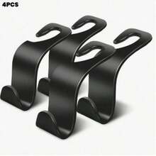 Car Seat Headrest Hooks, Car Seat Bag Hooks, Car Seat Hanger Hooks - 4-In-1 Car Back Seat Headrest Hook Organizer, Universal Car Seat Hooks For Purses, Handbags, Clothes, Coats, Water Bottles, Etc., Perfect Match With Car Interior Accessories - Multicolor - View 16