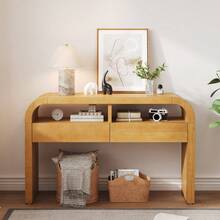 Sofa & Console Tables - Natural + MDF - View 12
