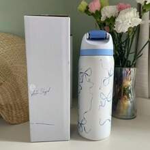 32 Oz Cup Boneyard Vacuum  Water Bottle Drinkware Tumbler Stainless Steel Thermal Mug Original Owalaowala Cold Hot Cup - Nhiều màu - Xem 17