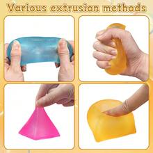 1/3 piezas Juguete sensorial triangular suave, juguete de fidget relleno de gelatina único, juguete para apretar, juguete antiestrés, juguete para los dedos, regalo de cumpleaños, relleno de bolsa de regalo, juguete antiestrés para adultos - Multicolor - Ver 4