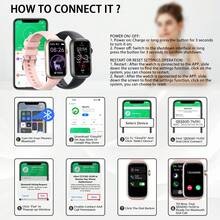 1.47" Full Touchscreen Smartwatch, 100+ Sports Modes, Women's Fitness Tracker With Sleep Monitoring, IP68 Waterproof, Compatible With IOS And Android - View 12