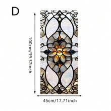 1pc Rainbow Colored Glass Window Film, Elegant Floral Mandala Pattern, Static Cling, Privacy Protection, Removable Window Decal, Suitable For Home, Office, Living Room - Multicolor - View 15