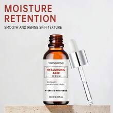 YOUNGCOME 玻尿酸胶原蛋白精华液 - 深层补水保湿精华液，适合干性肌肤 1.35/2.03 液盎司 - Hyaluronic Acid - 查看 1