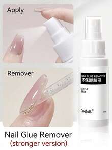 AiFer 1 Pc 30ml Stronger Nail Glue Remover For Press On Nails Easy Remove Nail Glue Gel On Fake Nail Tips Not For Gel-Base Glue Or Gel Nail Polish - 1PC - Xem 1