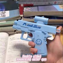 双头水枪何晨光同款恶作剧反向喷水枪创意恶作剧玩具水枪大战 - 彩色 - 查看 3