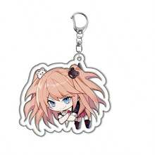 Móc khóa acrylic hai mặt dành cho người hâm mộ, hình nhân vật anime và game Nanami, ChiaKi, Nagito, Komaeda, mặt dây chuyền dễ thương. - Nhiều màu - Xem 6