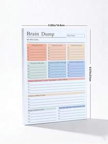 1本A5极简笔记本，50页灵感记录本和每日待办事项计划本 - A - 查看 9