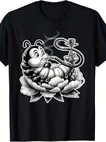 Capricorn Zodiac T-Shirt - Chocolate Brown - View 1