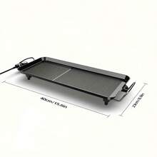 Aoran Household Smokeless Electric Grill, Extra-Large Extended Non-Stick Roasting Pan, Multifunctional Indoor Barbecue And Grill Pot, Adjustable Temperature And Drip Tray, Suitable For Both Indoor And Outdoor Use, Can Be A Holiday Gift. - US A Type Plug(110-127V) - View 9