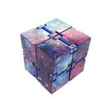 Infinity Cube Toy, Galaxy Space Toy, Stress Relief Building Blocks, Finger Spinner, Toys - Multicolor - View 7