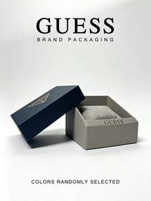 Guess 水晶皇后系列女士石英表 - 镂空表盘，不锈钢表壳，直径 40 毫米 - GW0464L1/GW0464L2/GW0464L3/GW0464L4 - 玫瑰金 - 查看 8