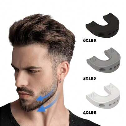 1 instrument de exerciții faciale, sculptează linia maxilarului atractivă, exercită mușchii faciali, unisex