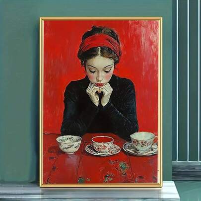 1pc Henri Matisse "Royal Tobacco 1943" Canvas Wall Art - Vintage French Art Print, Rustic Style Home And Office Decor, Famous Artist Gift For Her, Matisse Mural, Artistic Interior Accent,Living Room Decor