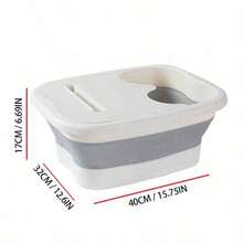 Foot Soaking Bath Basin - Foldable Foot Bath Bucket - Foot Bath Massager, Foot Soak Bath Tub With Massaging Rollers - Stress Relief Foot Spa, Foldable Bucket Large Foot Soaking Tub Bucket Foldable Foot Bath Tray, Foot Bath Tool - Bath/Bathroom Accessories - 多款 - 查看 10