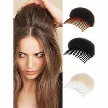 Fluffy Sponge Hair Pad, Root Lifting Tool, Girl's Hair Accessory, Invisible Hair Pad, Double-Sided Invisible Sponge Occipital Hair Comb, Sponge BB Hair Clip Headpiece - Women's Invisible Clip-On Foam Pad, DIY Dry Hairstyling, Natural Fluffy Hair Accessory, Hairstyling Set, Hair Styling Tool Set ,Hair Styling Kit ,Hair Tool Kit For Barber Salon Beauty Travel Essential,Hair Products,Hair Cares,Hair Accessories - 彩色 - 查看 8