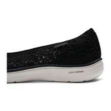 Skechers 女士休闲鞋 - ON-THE-GO FLEX RADIANT 女士一脚蹬鞋，简约舒适，日常休闲鞋 138448-BKW - 138448-BKW - 查看 8