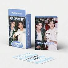 1pc 92pcs/Box WilliamEst (60pcs LOMO Cards + 32pcs Stickers) K-POP Fan Merchandise, SKZ Limited Edition Fan Goods, Photo Cards, Stickers, Holiday Gift - Multicolor - View 3
