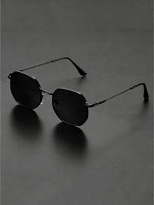 1PC Retro And Minimalist Thin-Framed Ladies' Sunglasses, Suitable For Outdoor Activities, They Can Enhance Your Facial Shape. - Multicolor - View 7