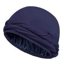 Awegeo 1pc Unisex Solid Color Double Layer Woven Headscarf - Versatile Fashion Headwear, Casual & Comfortable, Soft & Breathable, Ideal Accessory For Daily Wear - A - View 14