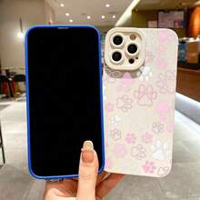 Perfect Gift For Animal Lovers. A Unique And Stylish Gift., Stylish Accessory, Daily Essentials,  Design, Animal Theme, Uv Printed, Shockproof Case,  Cover, Pawthemed Case,  Users, Fashion Enthusiasts - White - View 7