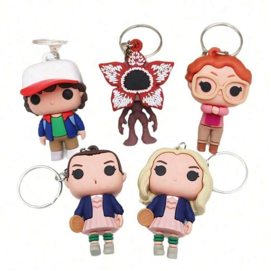 DOBBLE 1pc Flower Doll Pendant, Pendant, Quirky Story: Keychain, Random Style, New Year Gift, Valentine's Day Gift, Easter Gift [Random Style] - Multicolor - View 1