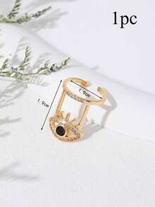 1pc Summer Beach, Wedding, Graduation, Music Festival Nail Ring - Multicolor - View 4