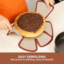 1 tấm lót nướng silicon - Chống dính, có thể tái sử dụng, dễ vệ sinh, chịu nhiệt, kích thước 46cm*37cm, thích hợp cho tiệc cưới, kỷ niệm, Ngày của Mẹ, tiệc nấu ăn, tiệc nhà bếp, họp mặt gia đình, tiệc tráng miệng. - - - Xem 5