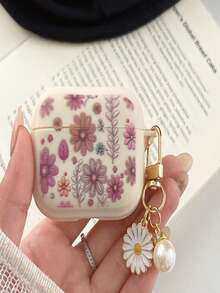 蝴蝶樱桃图案 4/3/1/2/Pro2/Pro3 保护壳（防震硬壳保护套，带钥匙扣，可爱时尚图案，男女儿童适用） - 彩色 - 查看 27