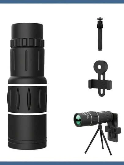 טלסקופ חד משקפת ברזולוציה גבוהה, טלסקופ חד משקפת נייד לראיית לילה בתאורה חלשה לחוץ, קונצרטים, צפייה בציפורים