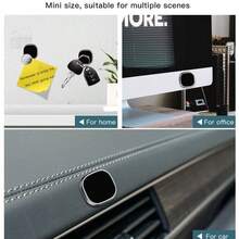 Magnetic Car Phone Holder, Dashboard Mount, 360° Rotation, Compact & Portable Design - A - View 9